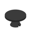 Ordinary table (Black)