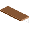Wall Shelf (Brown) [M]