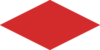 Flat coloured flooring (red)