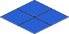 Tile Flooring (Blue)