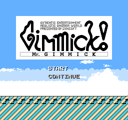 Mr. Gimmick Title Screen.PNG