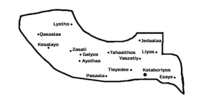 Location of the United Provinces of Edazora