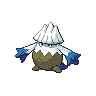 Snovermale shiny front battle sprite