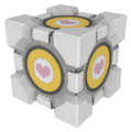 Portal 2 Weighted Companion Cube Activated.png