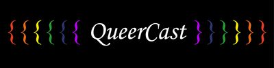 The smaller Queercast logo used on the podcast website.