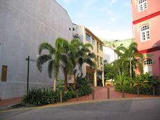 Entrance to the lane leading up to Ann Siang Hill.