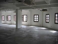 Interior view of Space 21.