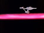 USS Enterprise leaving galactic barrier.jpg