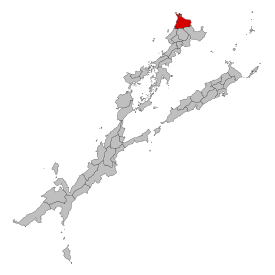Location of Miyagi Prefecture in Okaiken