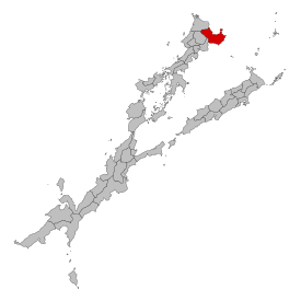 Location of Iwate Prefecture in Okaiken