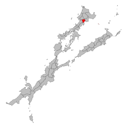 Location of Okami in Okaiken