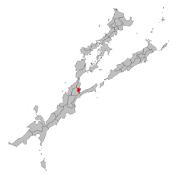 Location of Toyozawa in Okaiken