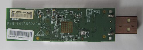 Belkin F9L1106v1's board, Arcadyan labels + text present