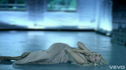Candi as she is seen lying on the floor