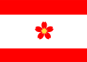 Temporary flag of Sanase adopted by Nakahara-Okaiken Parliament in 15 July 2014
