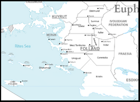 Folland's Provinces and Capitals