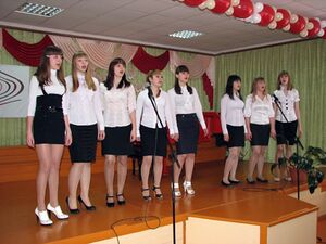 Участницы II открытого конкурса вокального мастерства «Серебряный голос»