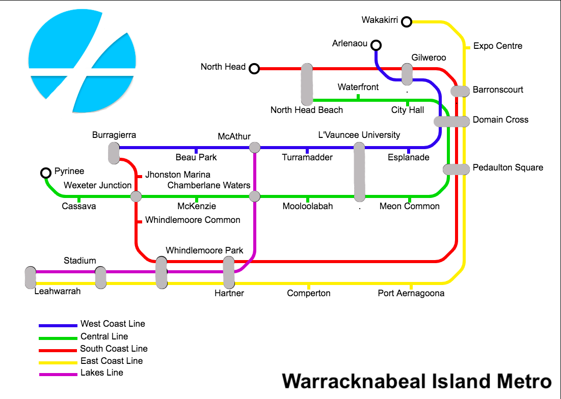 Warracknabeal Metro Map.png