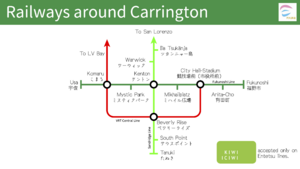 Carrington Metro Map