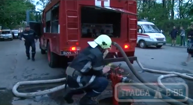 Odessa TU Hall fire engine water.png