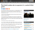 Four Syrian soldiers die in suspected U.S. coalition strike.png