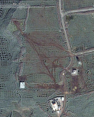 Houla Artillery Tracks March 2013.png