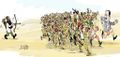 Maliki and his army by Syrian Kurdish artist Yahia Silo.jpg