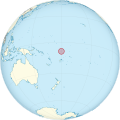 Tuvalu on the globe (Polynesia centered).svg