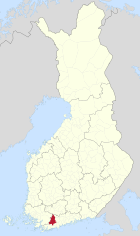 Lohja sijainti Suomi.svg