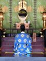 Priest at Dazaifu Tenmagu shrine 1.JPG