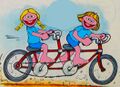 PrairieDawn&BettyLou bicycle.jpg