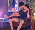 Hiro and Tadashi chilling by 4054.jpg