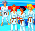 Mrs. Lewis, Clover, Sam & Alex S06E18 Karate 4.png