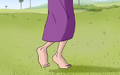 Tish's piggy toes