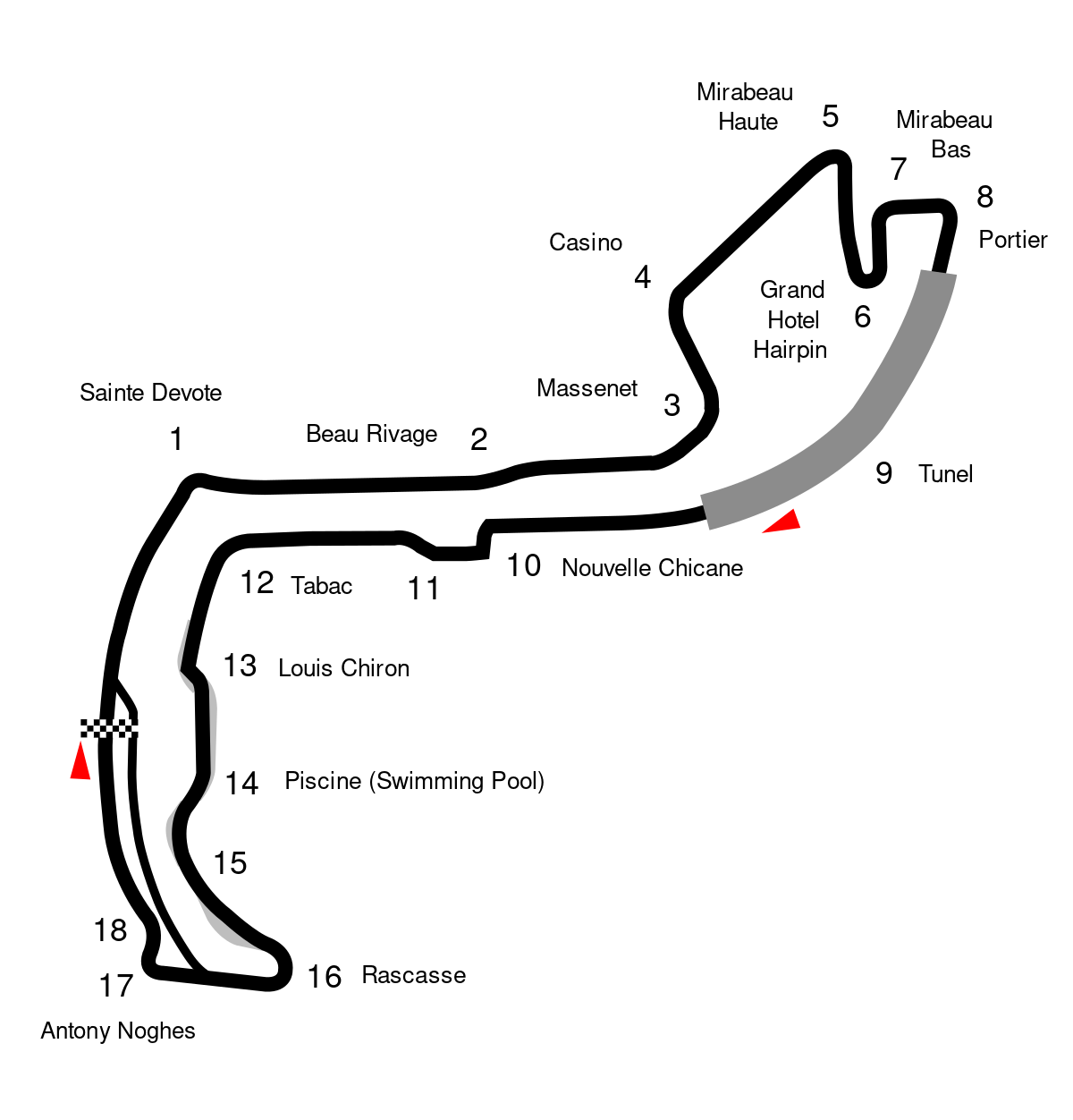 Monacon grand prix 2009 f1 varikko