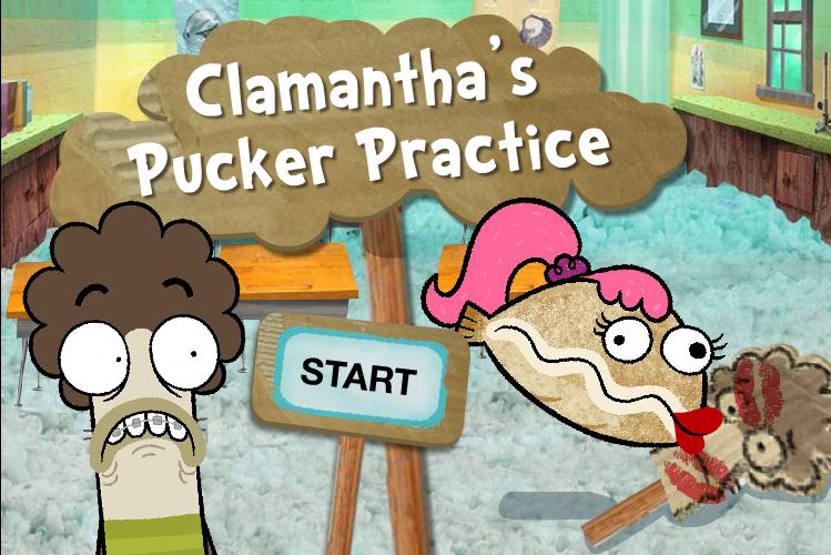 Clamantha's Pucker Practise - Fish Hooks Wiki