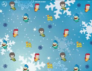 Fish Hooks Wrapping Paper - Fish Hooks Wiki