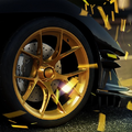 A closeup of the Apollo IE's front right wheel on Forza Motorsport 7's Forzathon icon.
