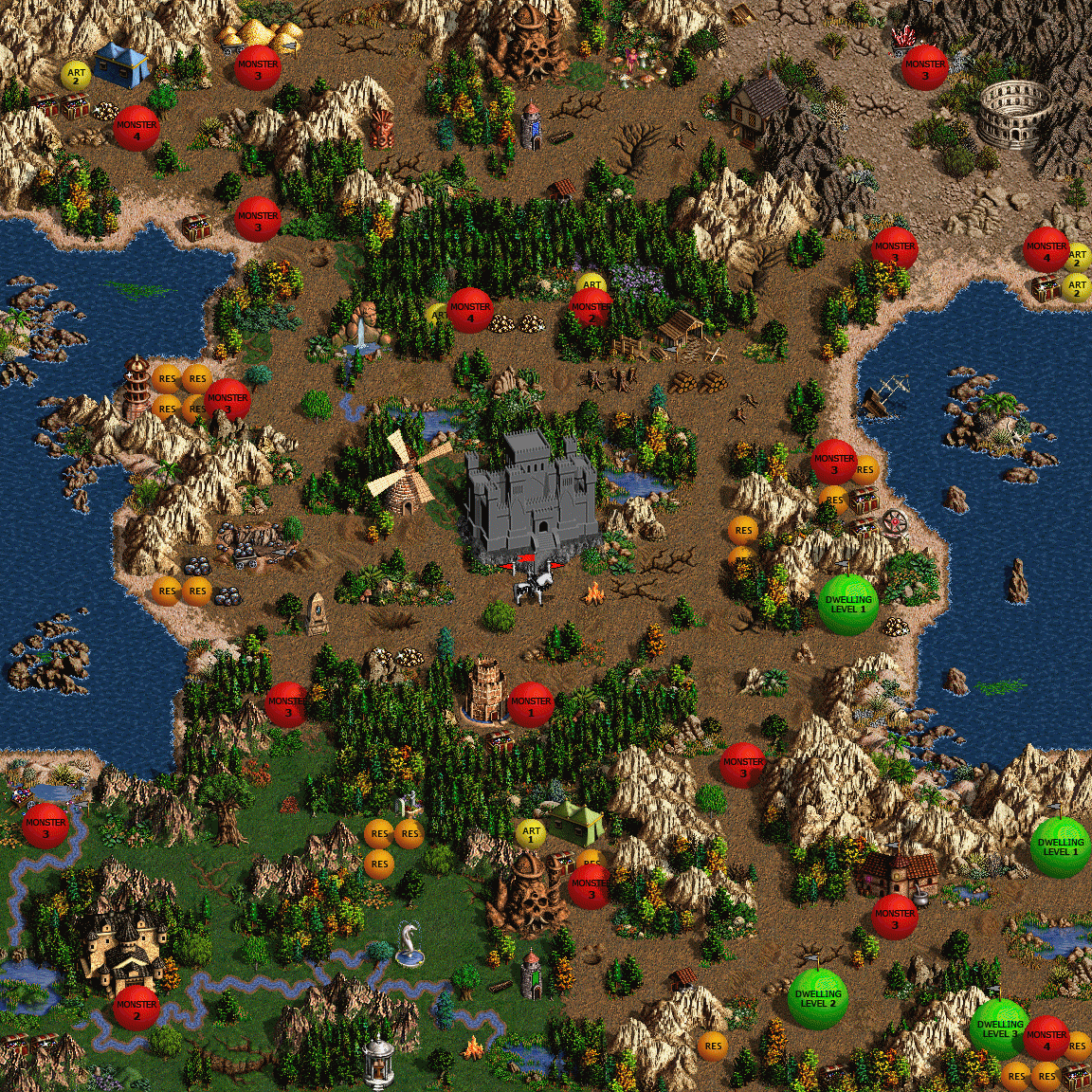 Fort Noxis - Heroes of Might and Magic III