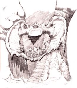 Early Harpy Loft concept (sketch by George Almond)