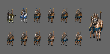 Design evolution of the male Chieftain (models by DrSlash)