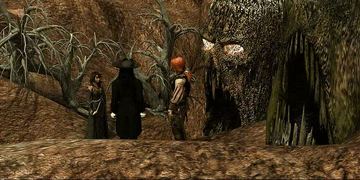 Casmetra, Bidley and Jeremy on the Island of the Vengeful Serpent (In Search of the Horn  prologue)