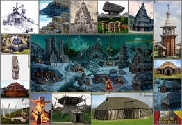 Inspirations for the Bulwark town.