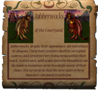 Information on Jabberwocks