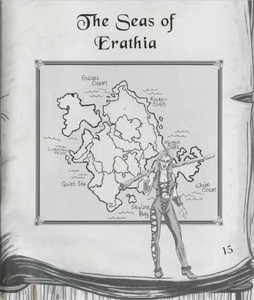 A map of Antagarich found in the MM7 guide. Note the single region the contains much of the eastern coast of Antagarich. This is the area where Pierpont and Nighon holdings are located.