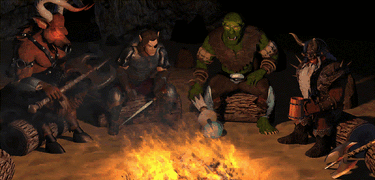 Elf and other bandits in Shantanna (Cutthroats  prologue)