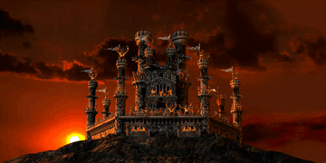 Pit Lords guarding Kreelah (Oblivion's Edge  prologue)