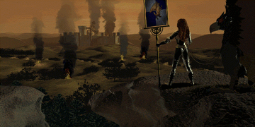 Catherine viewing Steadwick (Steadwick's Liberation  prologue)