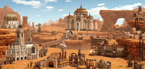 Factory town (2019) (background by Agar, buildings by Don_ko)