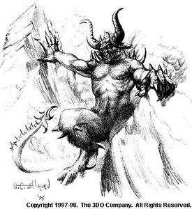 Sketch by George Almond (RoE manual p99)